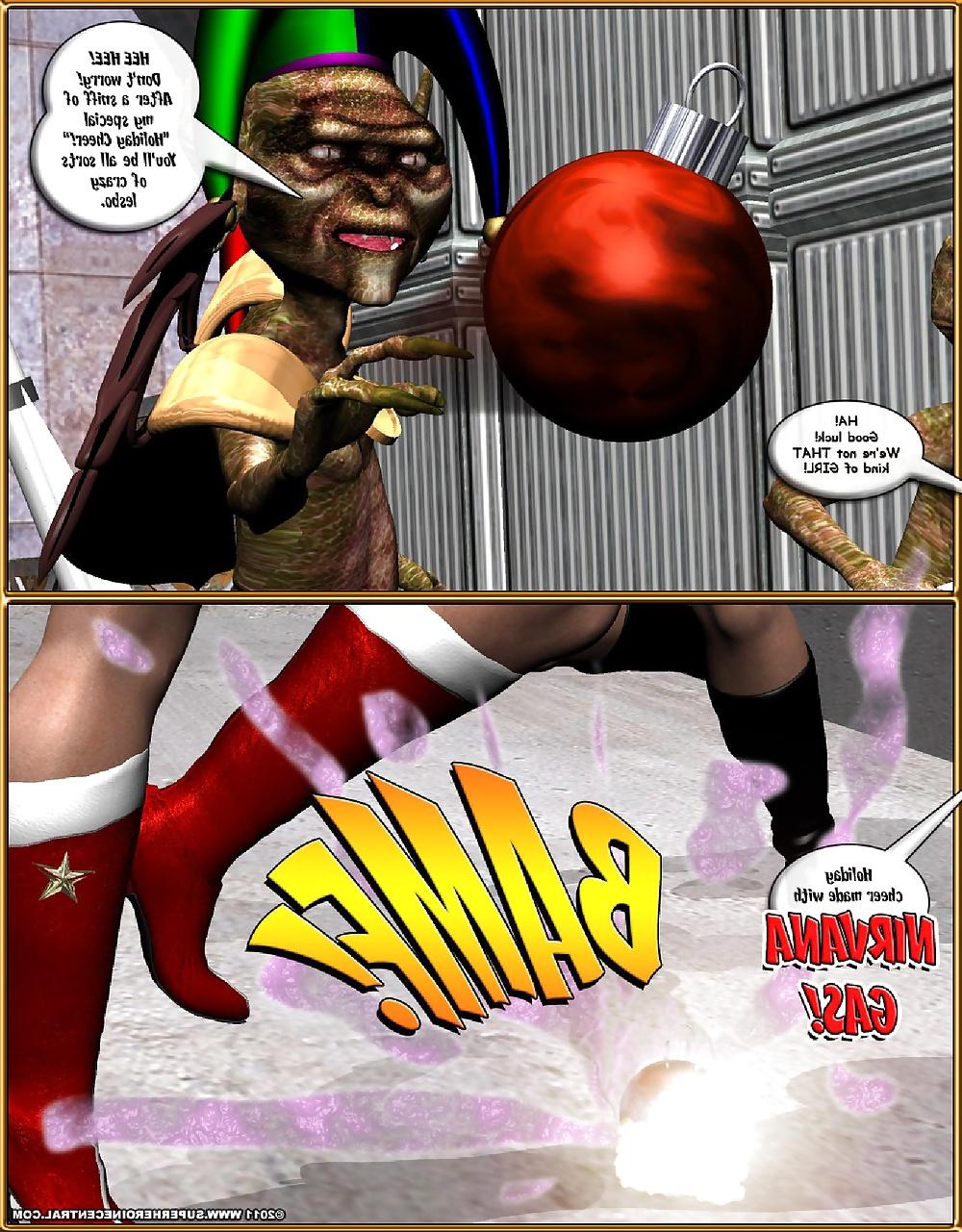 25P Cartoon - SuperHeroine 8