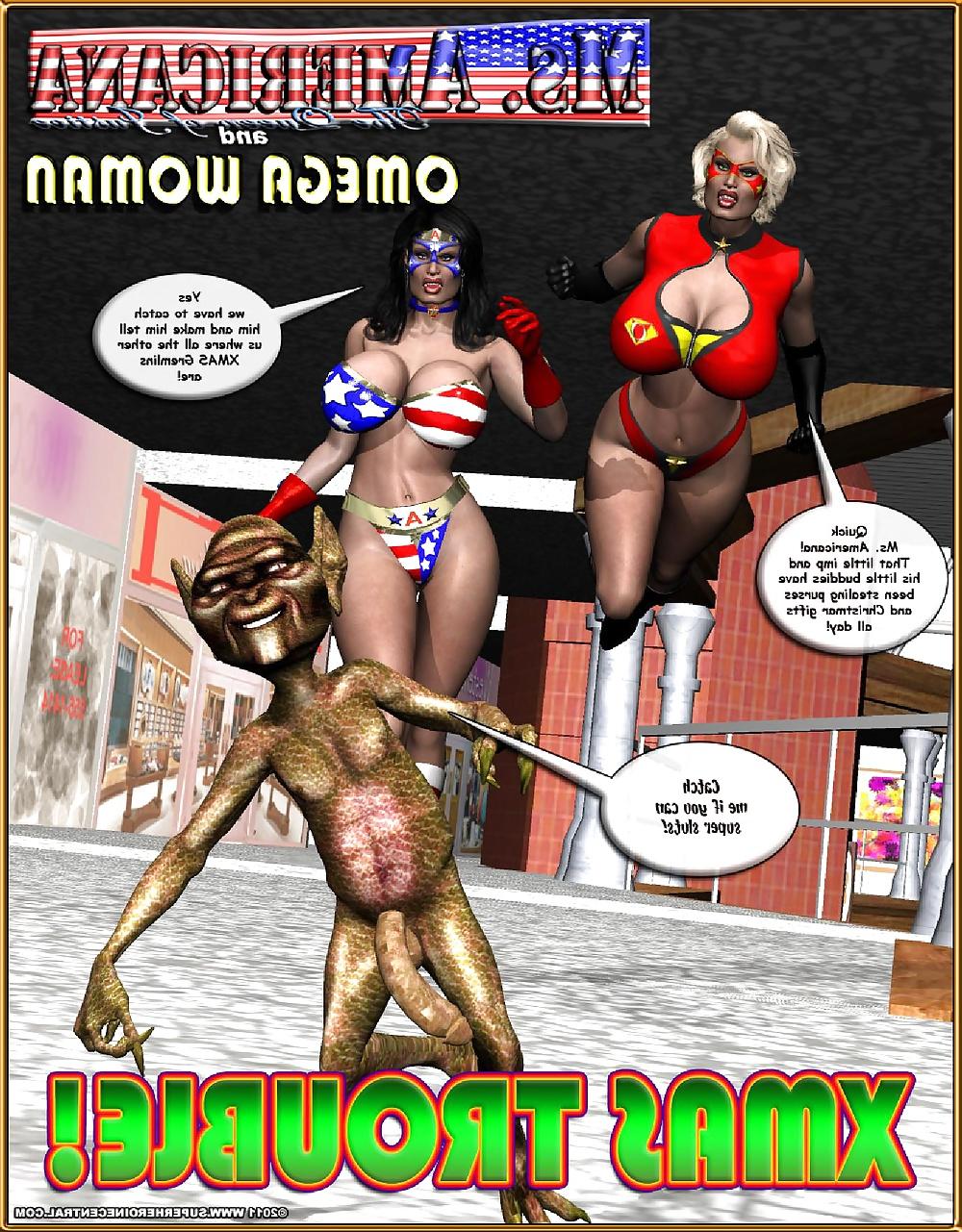 25P Cartoon - SuperHeroine 8