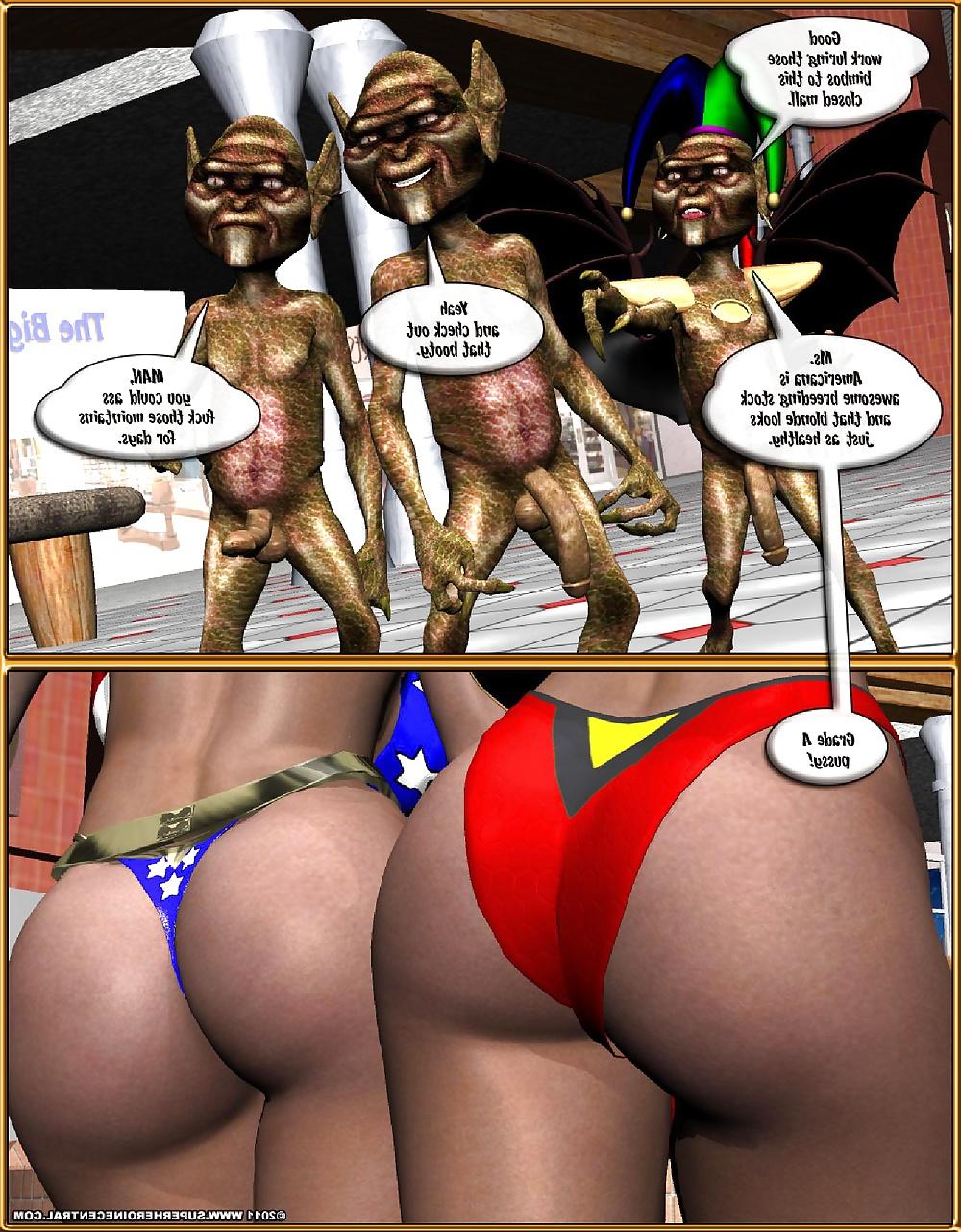 25P Cartoon - SuperHeroine 8