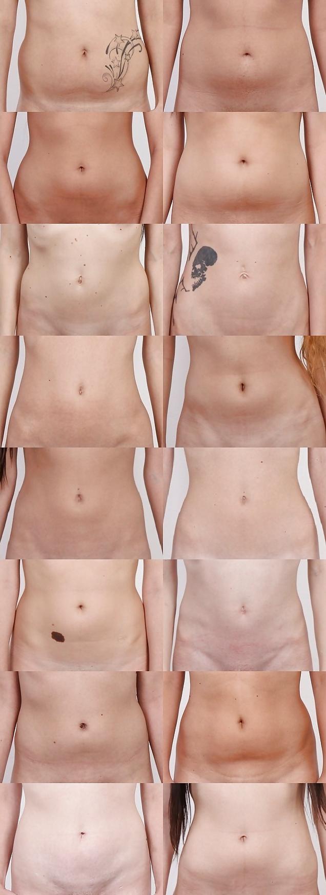 12P 160 Czech Casting Girls Belly Buttons & Belly Rings