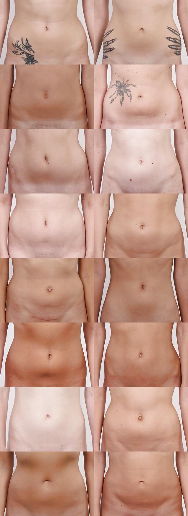 12P 160 Czech Casting Girls Belly Buttons & Belly Rings