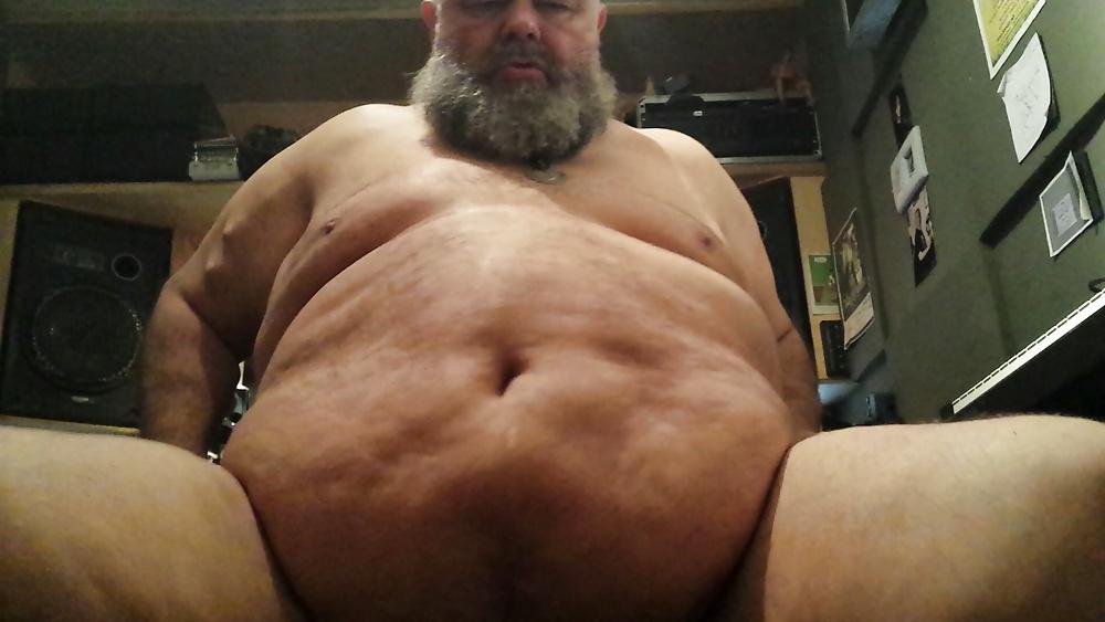 10P My obese belly and tiny cock