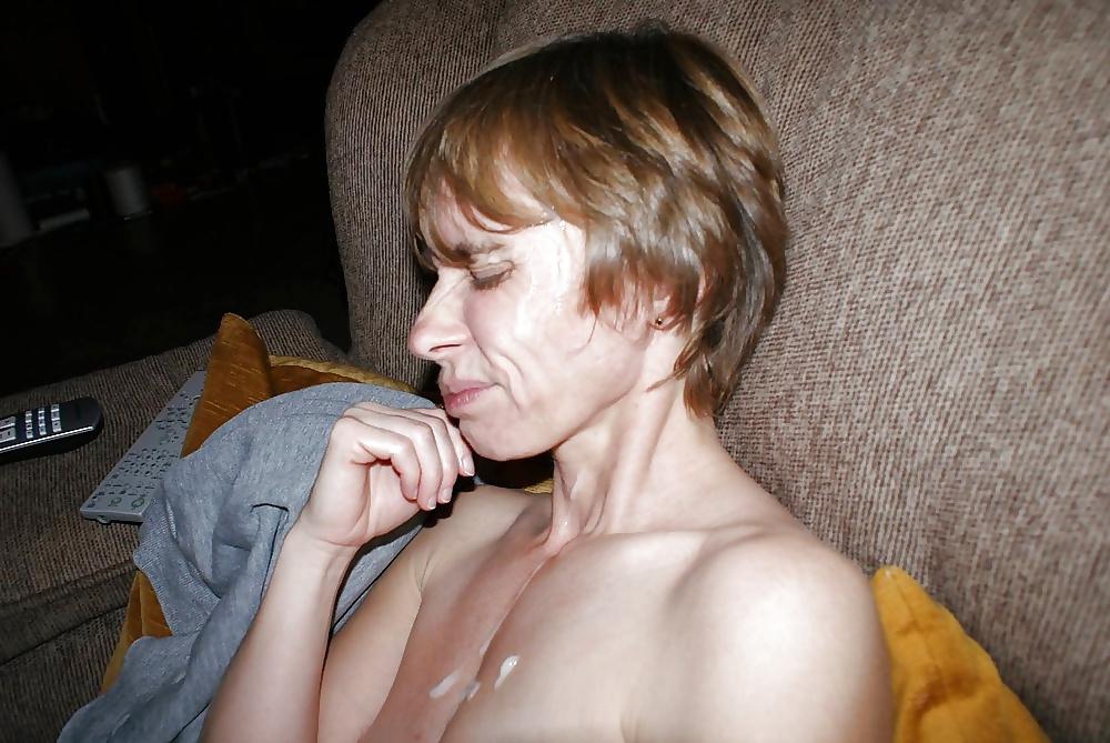 25P Skinny Mature Wife Christa