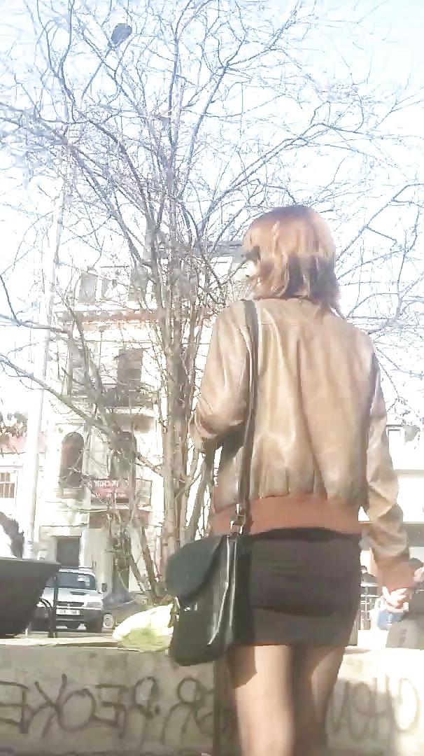 17P Spy sexy old + young nylon romanian