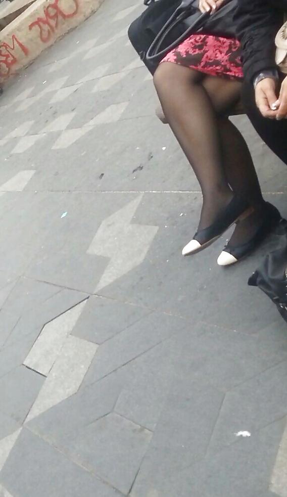 17P Spy sexy old + young nylon romanian
