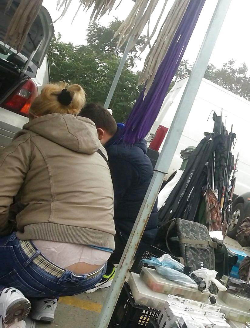 17P Spy sexy old + young nylon romanian