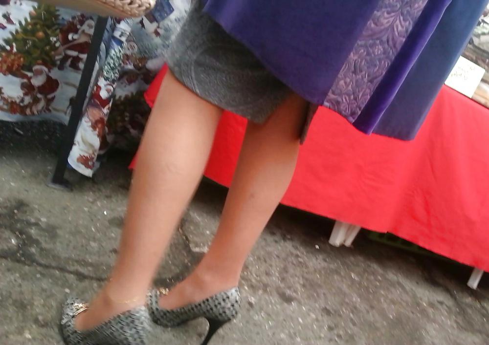17P Spy sexy old + young nylon romanian