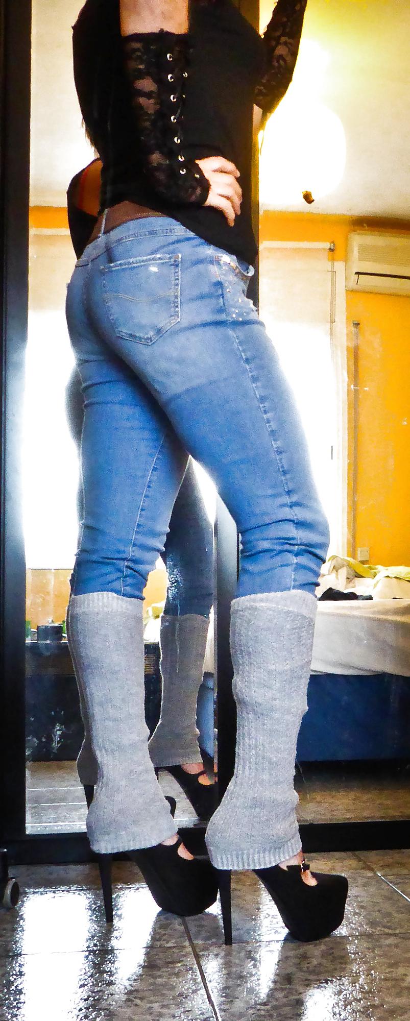 14P Jenas & High heels