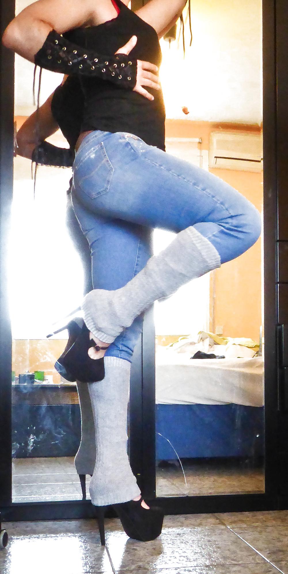 14P Jenas & High heels