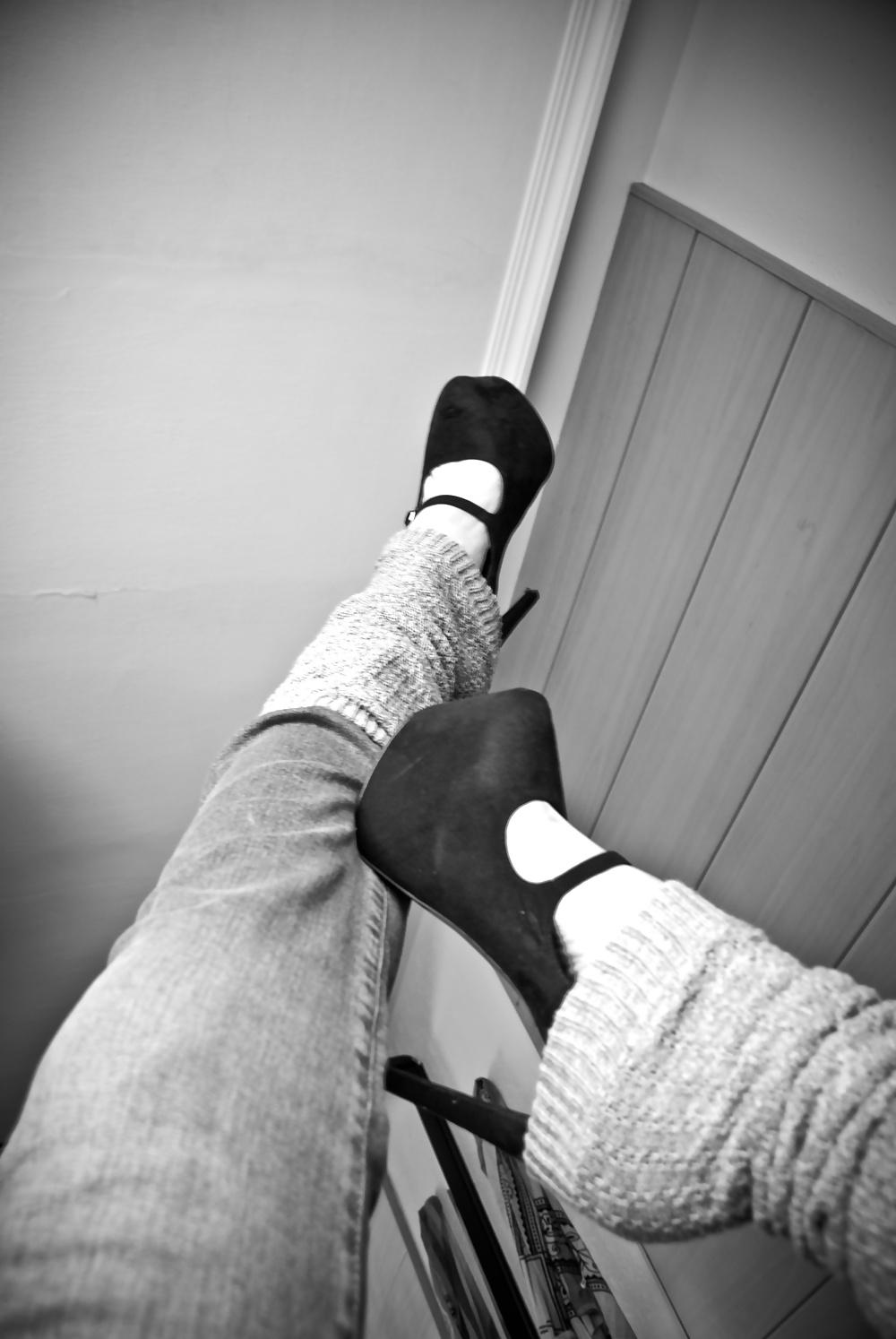 14P Jenas & High heels
