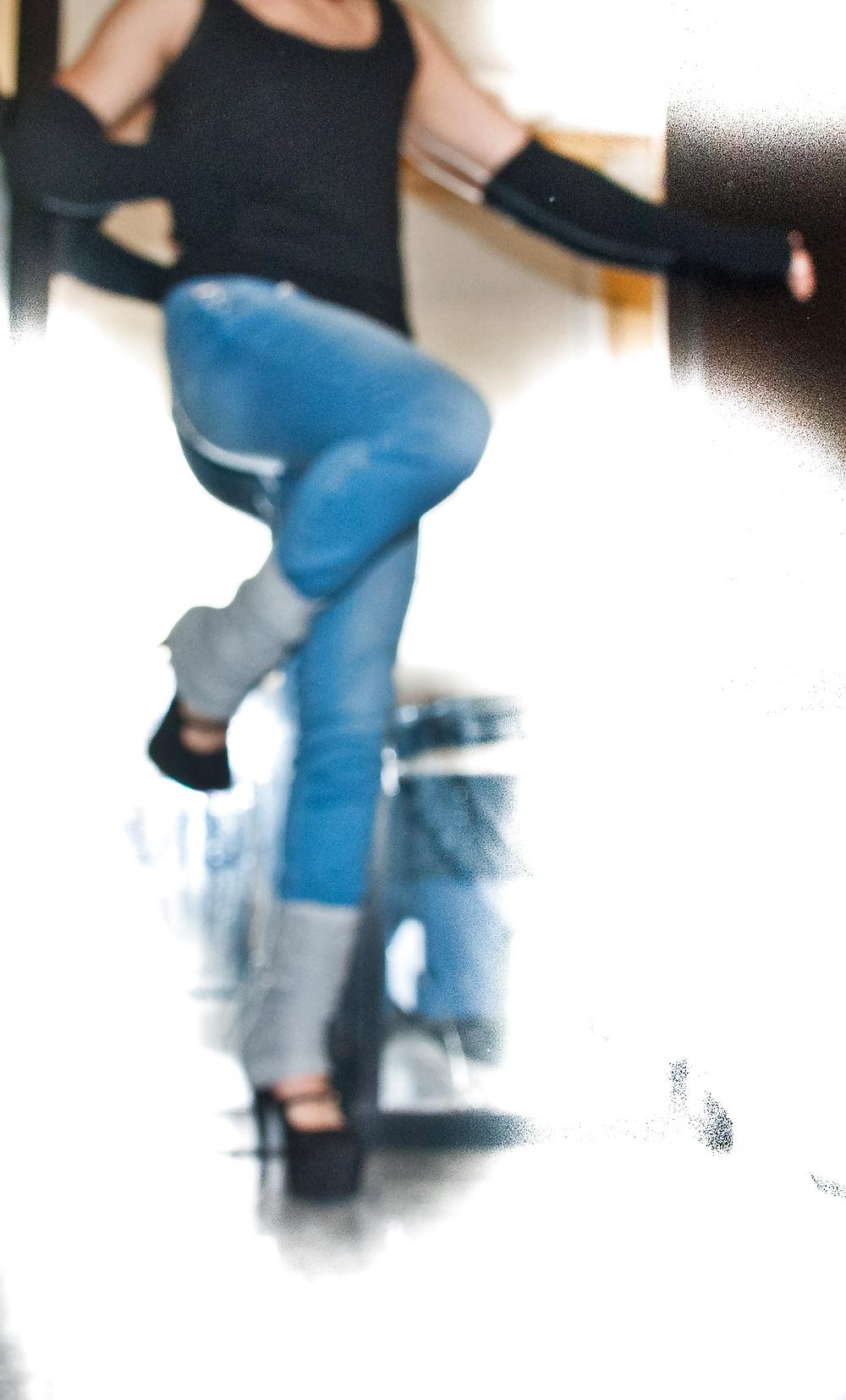 14P Jenas & High heels