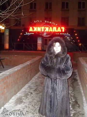 7P Super raccoon fur coats