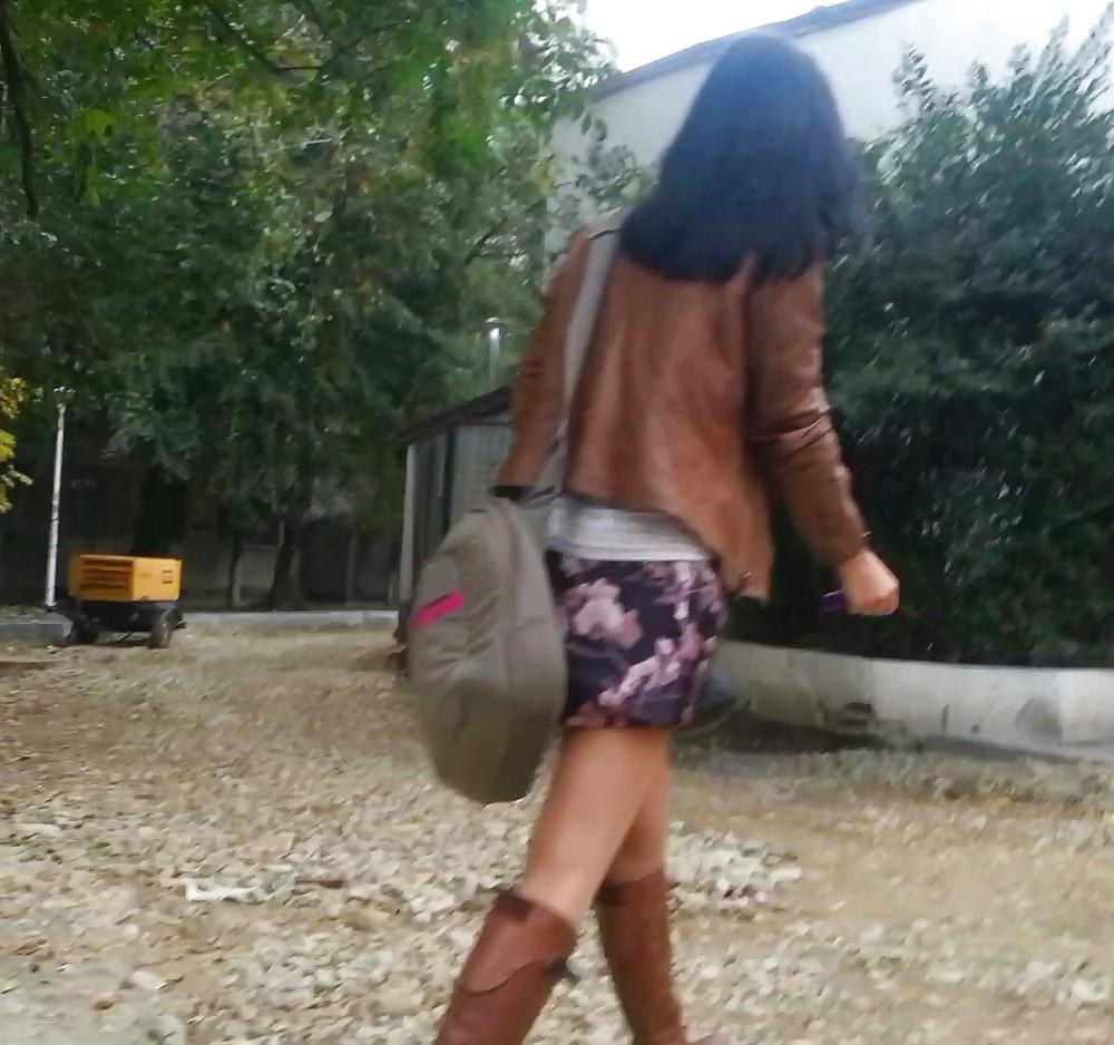 25P Spy sexy teens skirt romanian