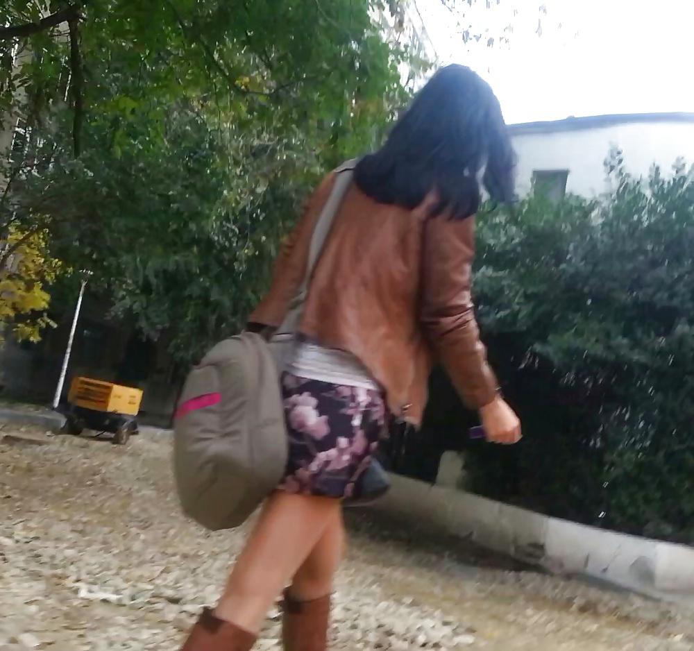 25P Spy sexy teens skirt romanian