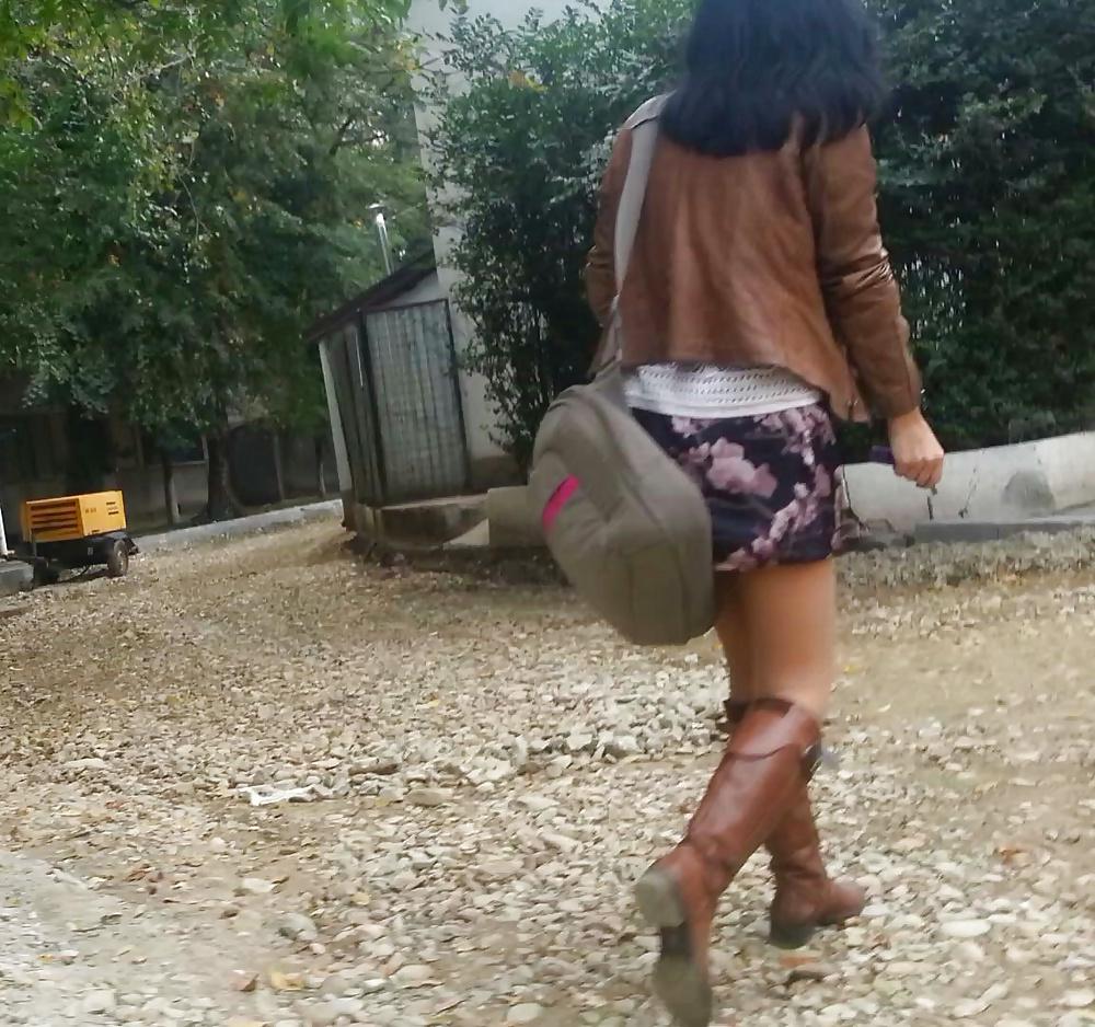 25P Spy sexy teens skirt romanian