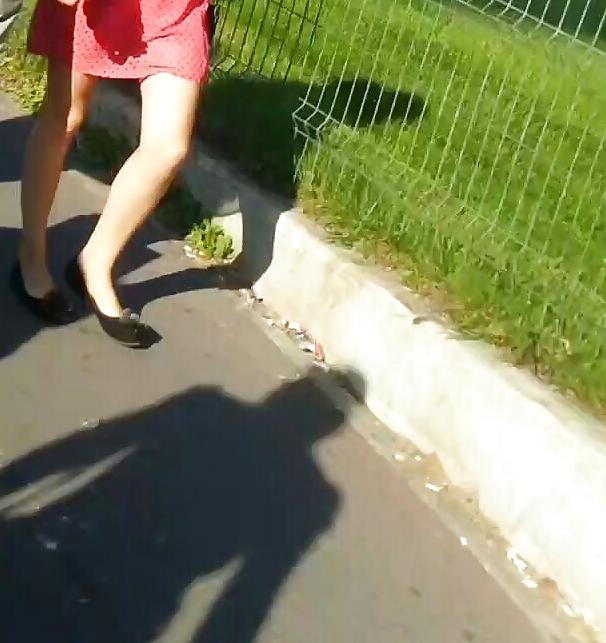 25P Spy sexy teens skirt romanian