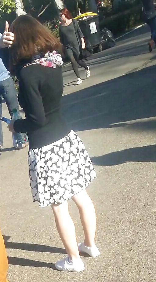 25P Spy sexy teens skirt romanian