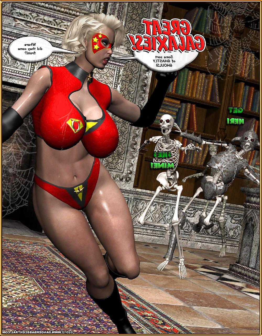 25P Cartoon - SuperHeroine 7
