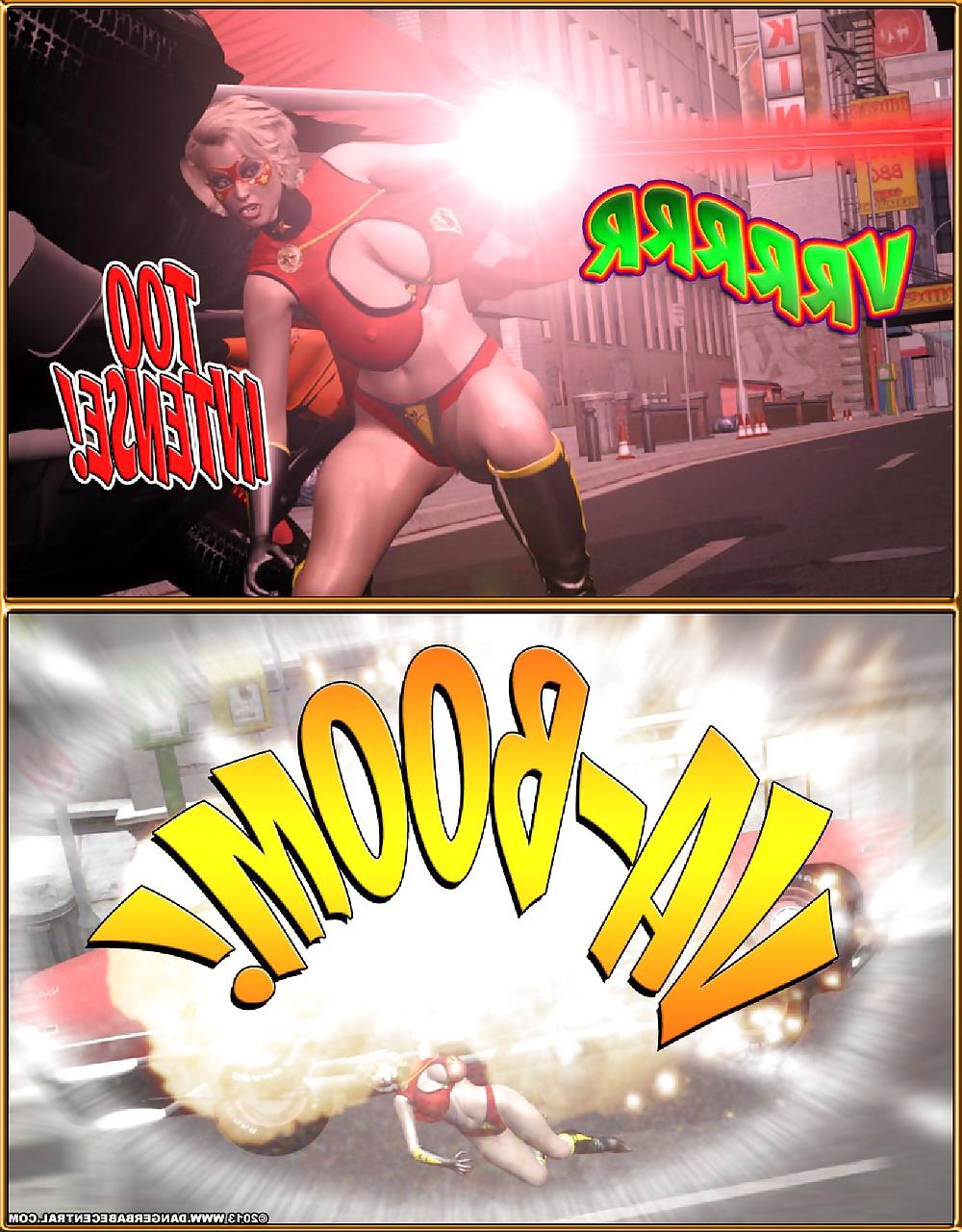 25P Cartoon - SuperHeroine 5
