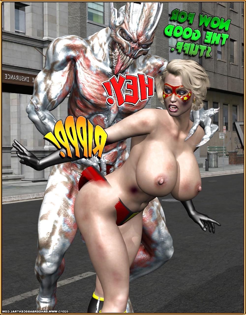 25P Cartoon - SuperHeroine 5