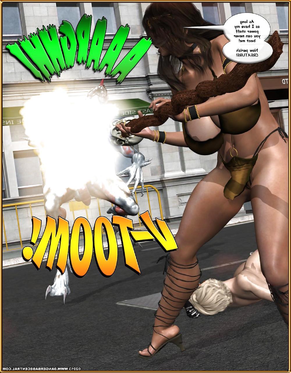 25P Cartoon - SuperHeroine 5