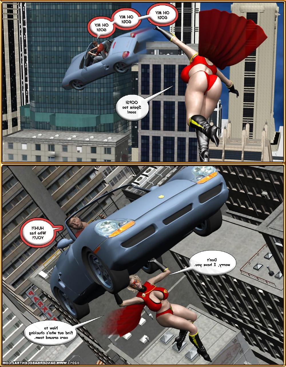 25P Cartoon - SuperHeroine 5