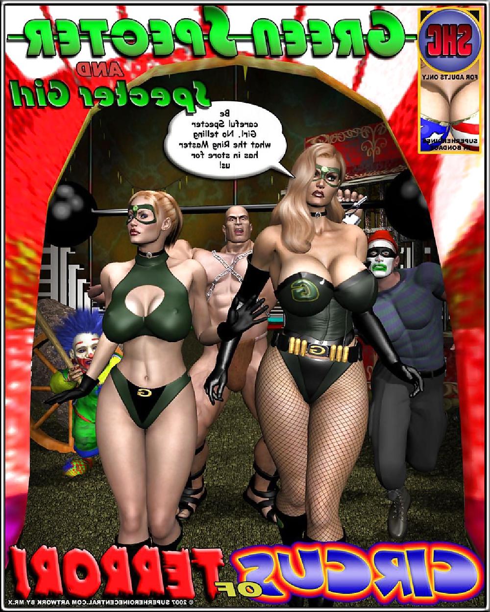 25P Cartoon - SuperHeroine 4