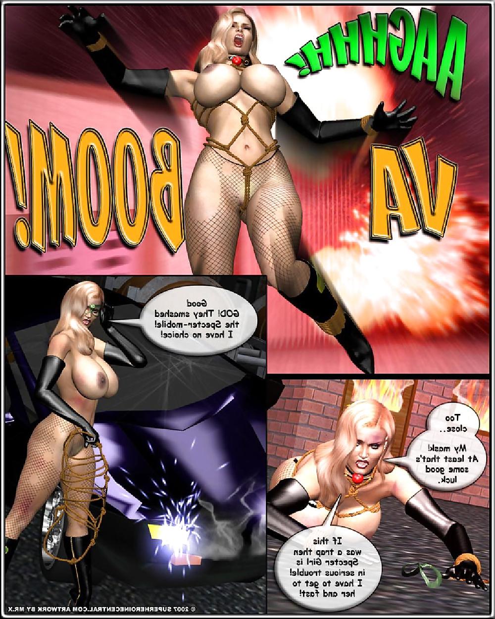 25P Cartoon - SuperHeroine 4