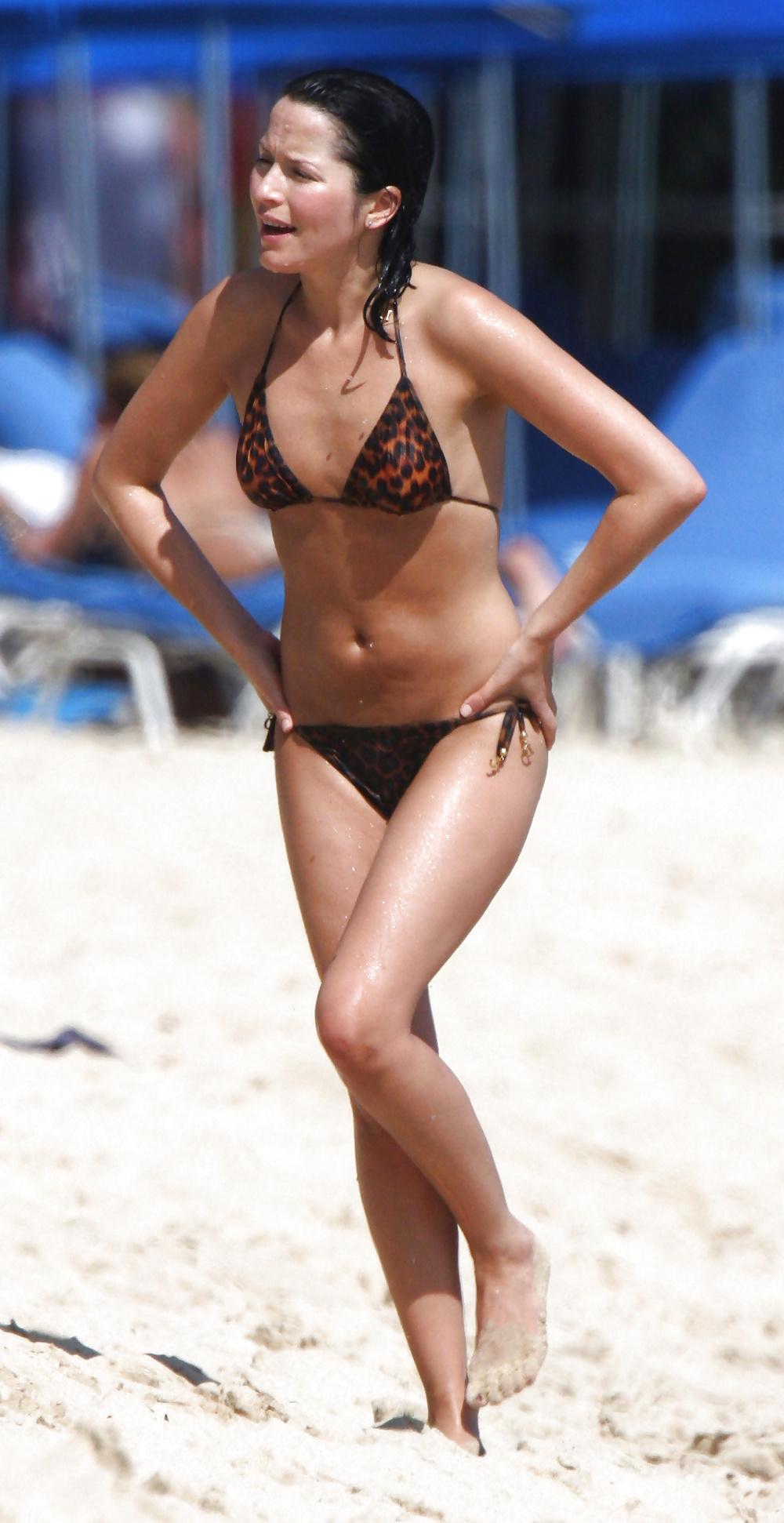19P Andrea Corr Bikini Bottom Slip and topless