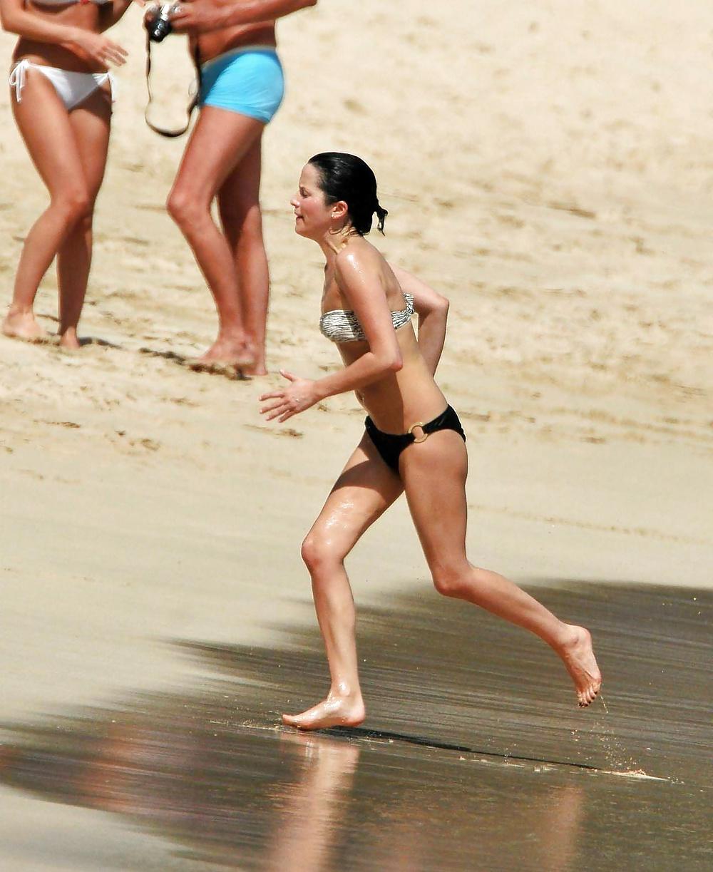 19P Andrea Corr Bikini Bottom Slip and topless