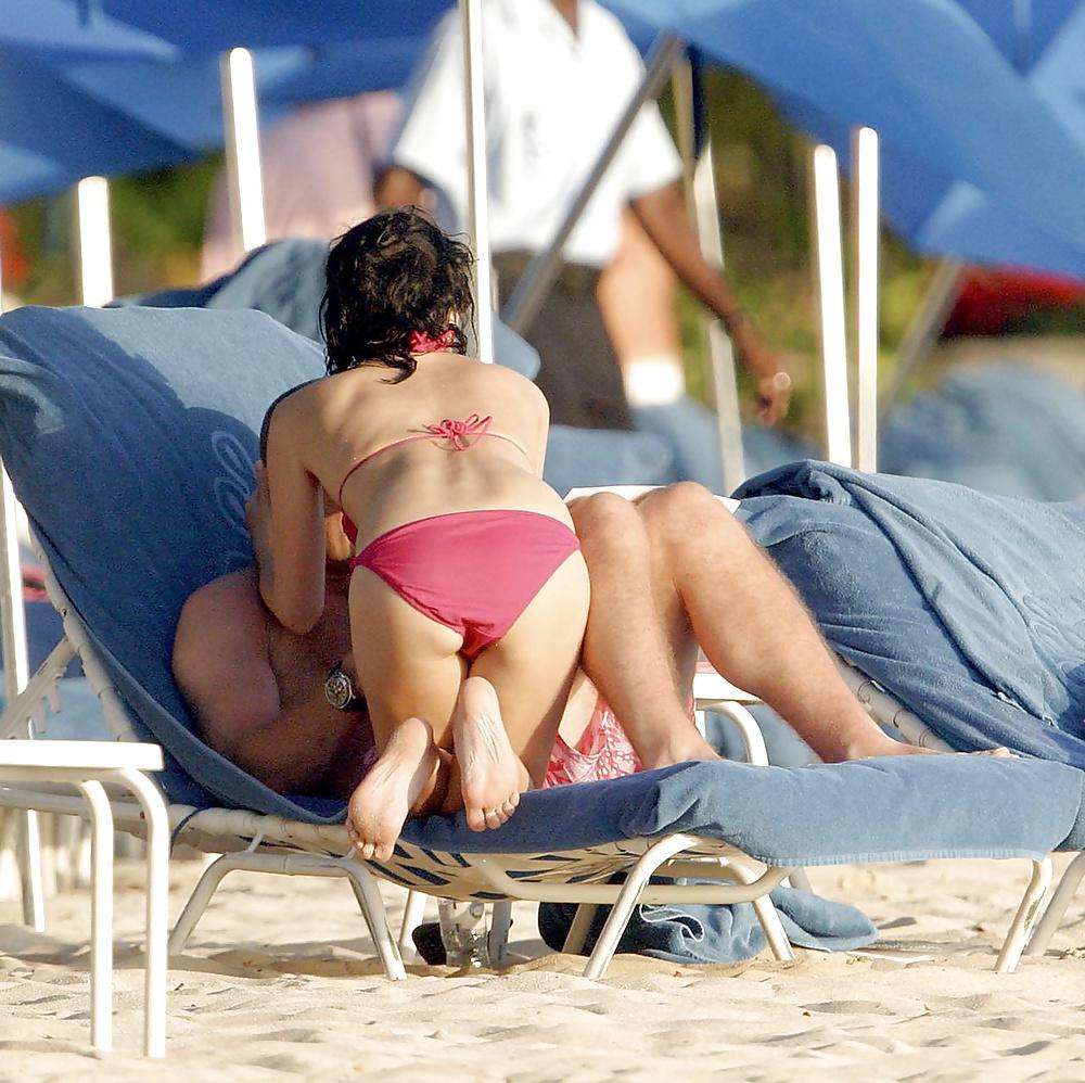 19P Andrea Corr Bikini Bottom Slip and topless
