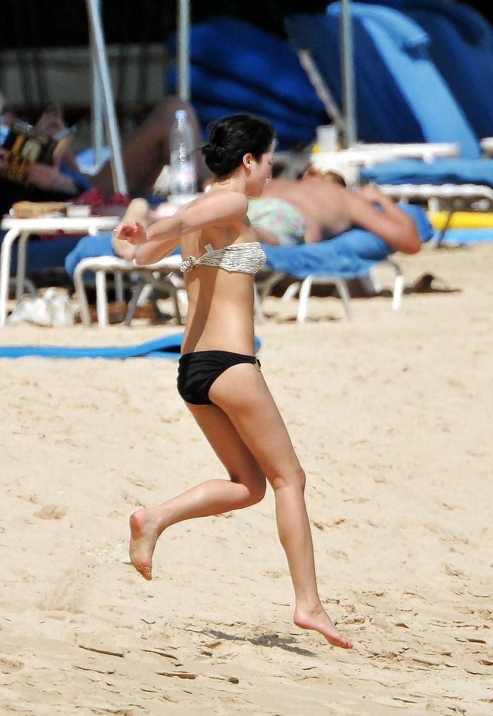 19P Andrea Corr Bikini Bottom Slip and topless