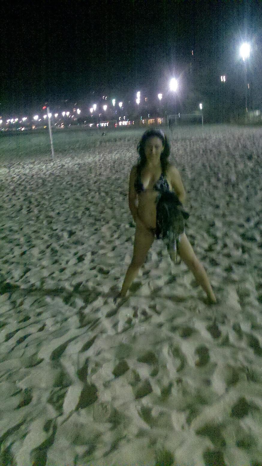 16P Cougar on the beach