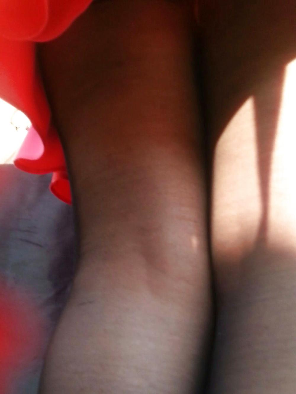8P Spy sexy teens upskirt and nylon romanian