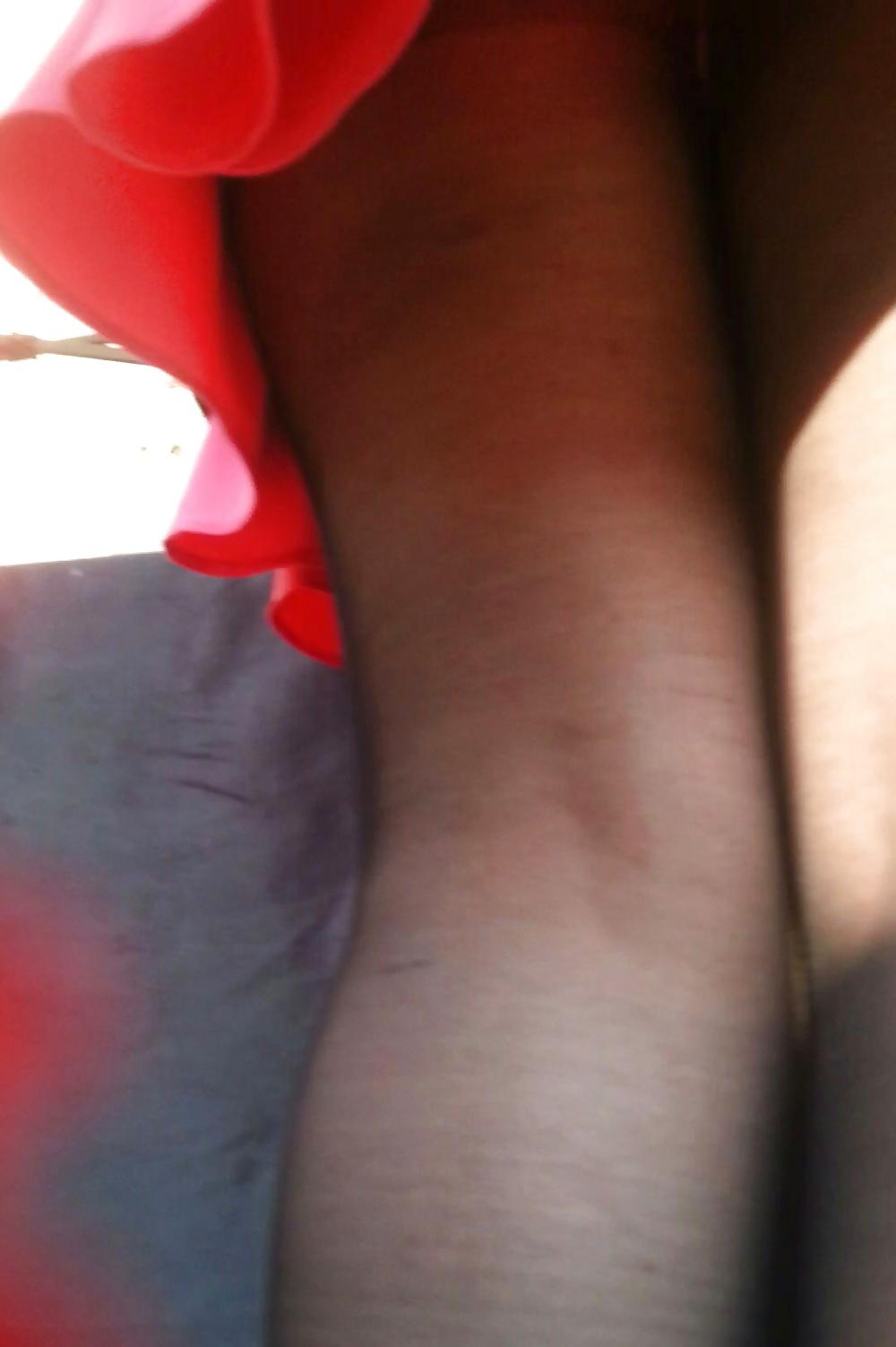 8P Spy sexy teens upskirt and nylon romanian