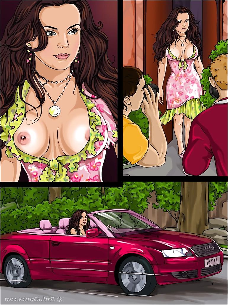 20P Cartoon paris and lindsay