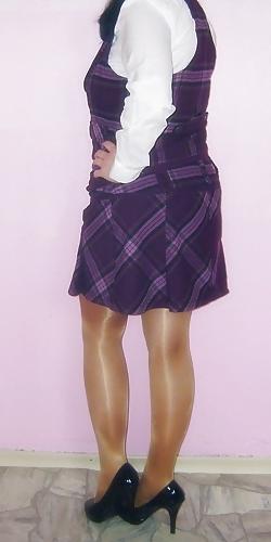 17P I love shiny Pantyhose