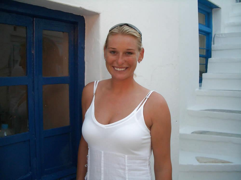 25P Barbara Schett #2 (Austrian ex tennis player) 