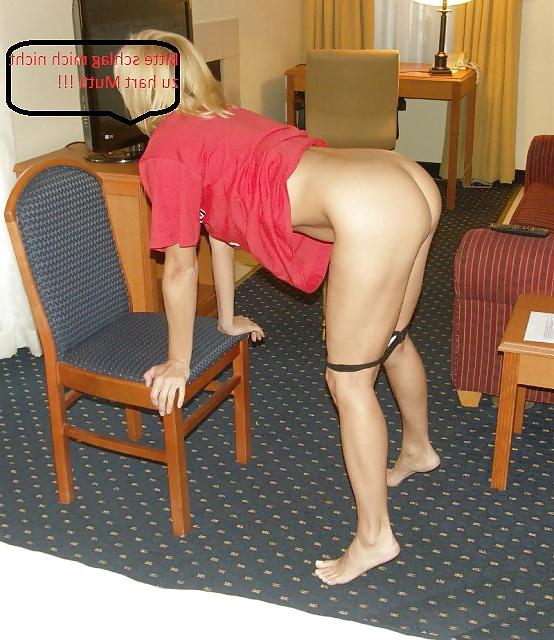 19P German Spanking Captions 