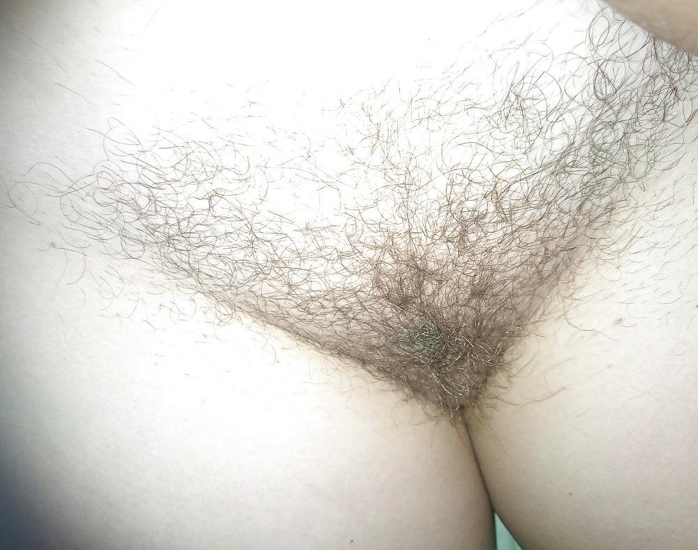 25P Up close of a beautiful hairy pussy