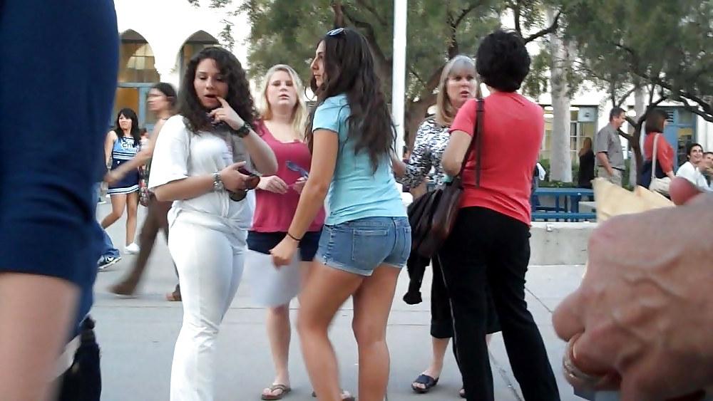 19P Nice butts ass in jean shorts