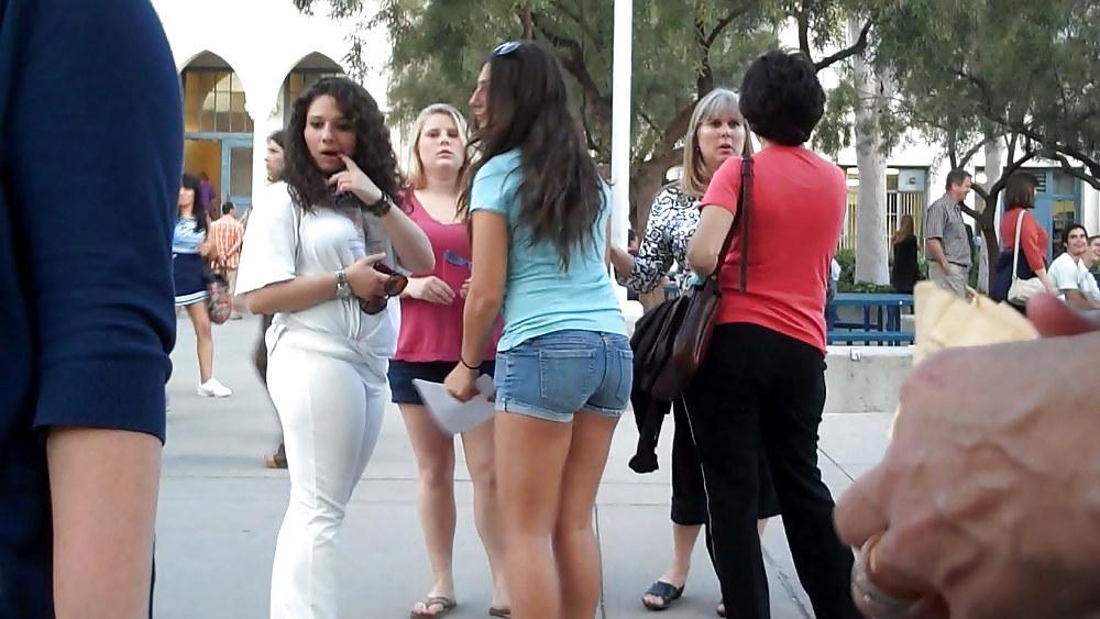 19P Nice butts ass in jean shorts