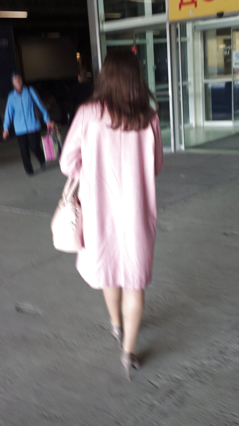 24P Pantyhose in car 