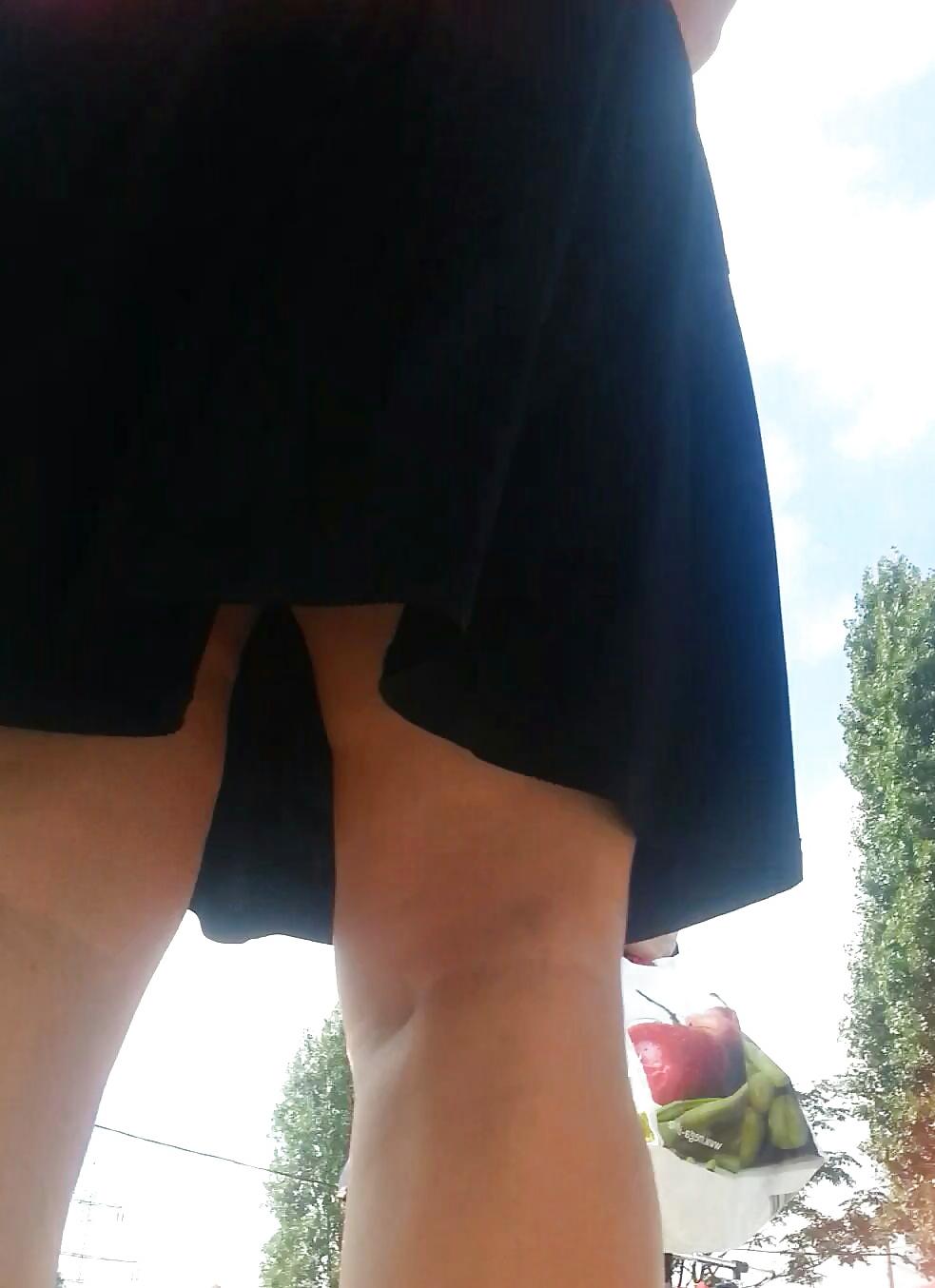 10P Spy sexy mature upskirt romanian
