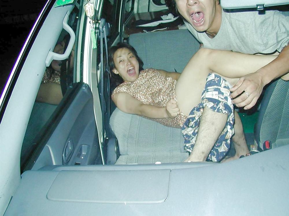 16P Japanese Couple Car Sex 03