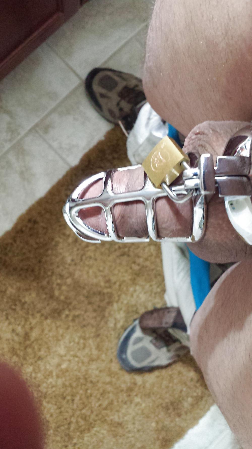 8P Shiny metal and hard cock