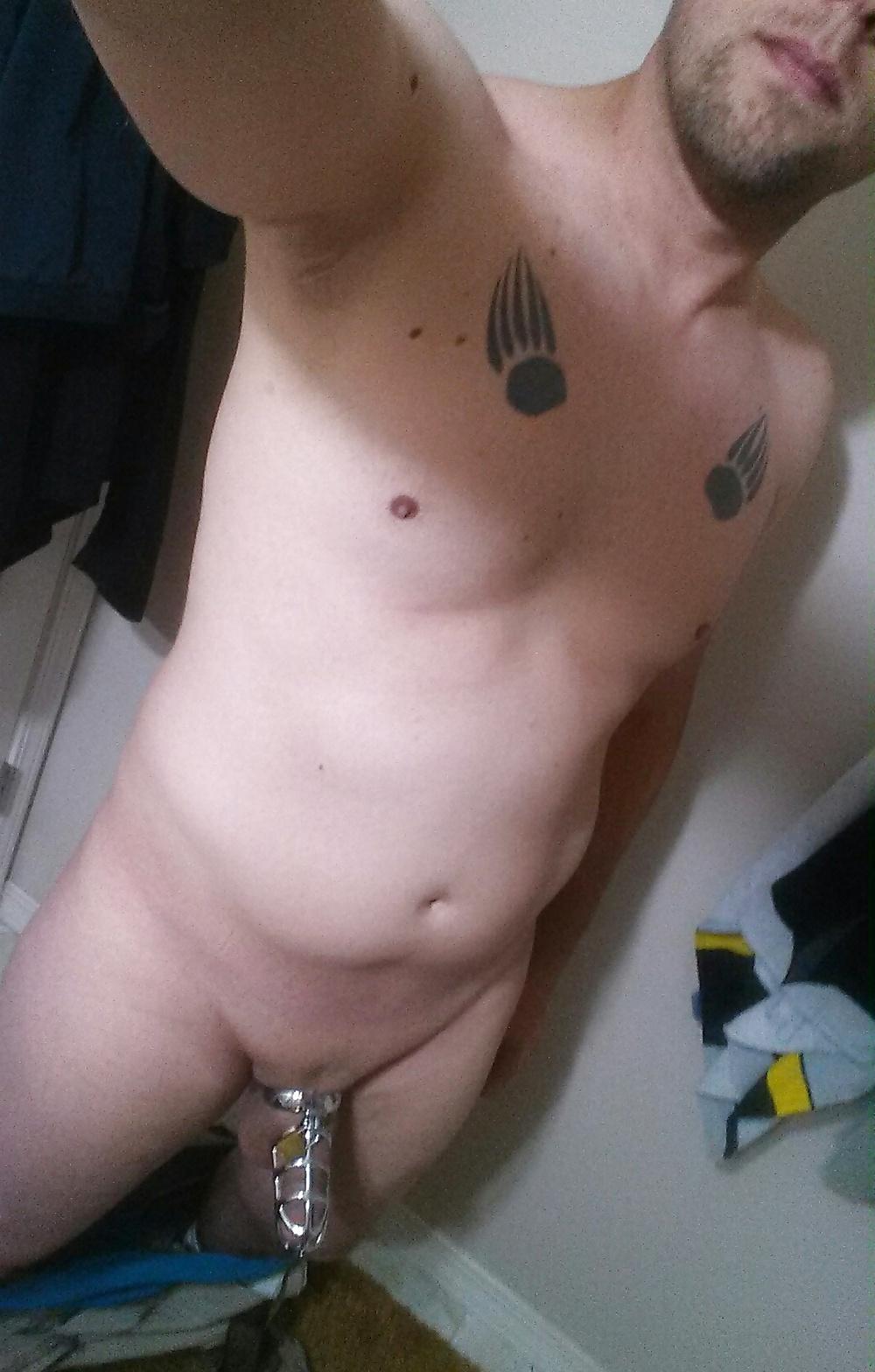 8P Shiny metal and hard cock