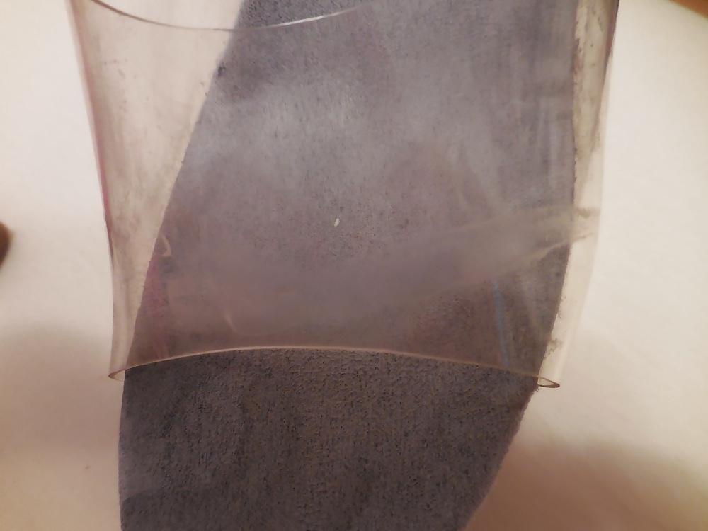 25P Big cumshot over clear High Heels