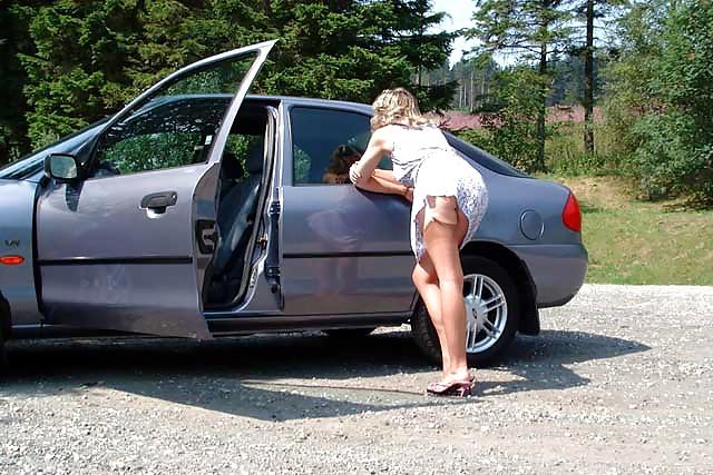 25P Lady in a Car 3 summer drives