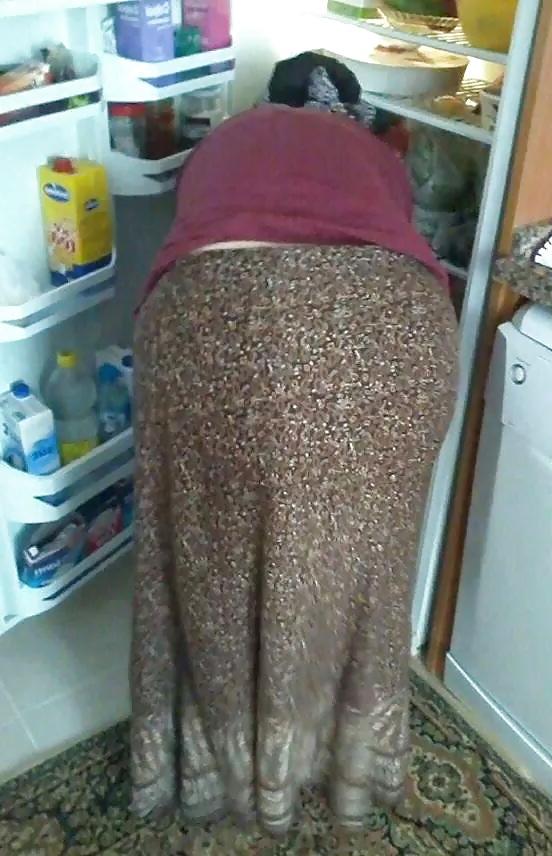 10P Turban hijab covered turkish